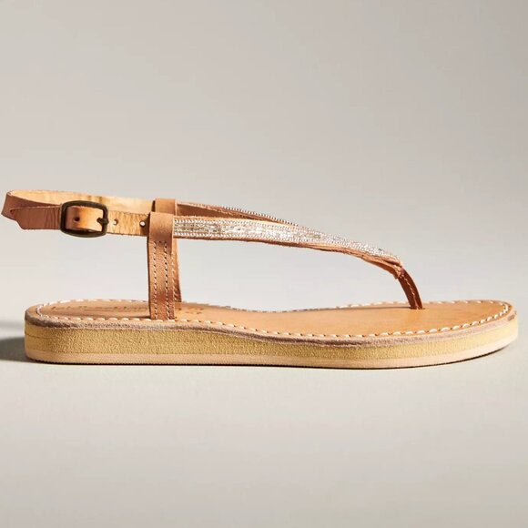 Unworn Beaded Anthropologie Sandles - Picture 4 of 4